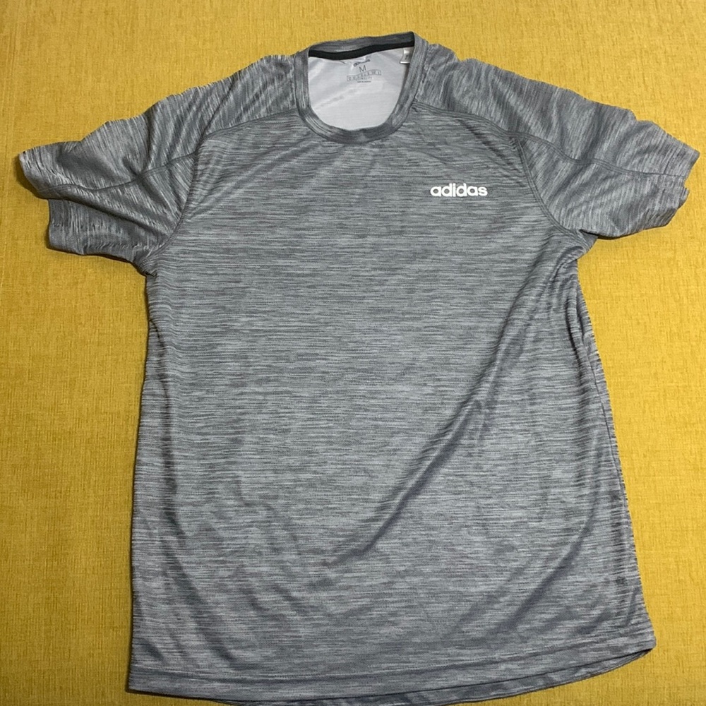 Gray Adidas Climate Tee Shirt